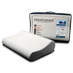 Анатомическая подушка OrtoCorrect Classic XL Plus 58х38, валики 12/14 6343699