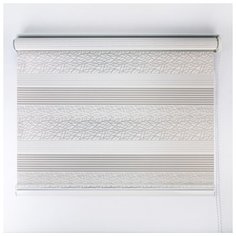 Штора рулонная 80х180 см "День-Ночь" паутинка, цвет серый 4700630 Сима ленд