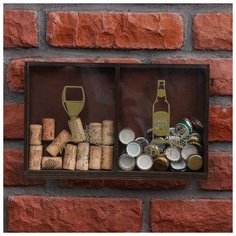 Копилка для пробок "Wine, Beer" 195 х 300 мм 4043900 Сима ленд