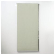 Штора рулонная 90х180 см "Механика. Блэкаут", цвет бежевый 4776739 Сима ленд