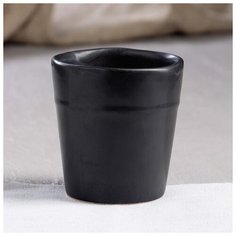 Стакан "Блэк Мат", 0.35 л 5189754 Керамика ручной работы