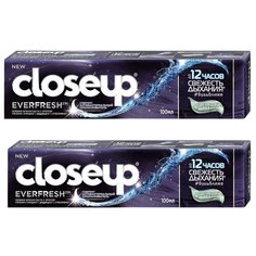 CLOSEUP Зубная паста ЛЕДЕНЯЩИЙ ЭВКАЛИПТ 100мл (2 шт в наборе)