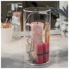 Контейнер д/хранения космет принад d10,5*21см прозрачный 5430527 Сима ленд