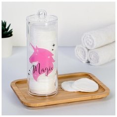 Органайзер для ватных дисков "Magic", 20 х 8 см 5097379 Сима ленд