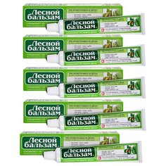 Лесной бальзам Зубная паста Кора дуба/пихта 50 мл (5 шт в наборе)