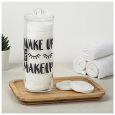 Органайзер для ватных дисков "Make up", 20 х 8 см 4693931 Сима ленд