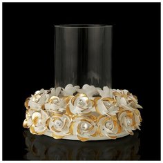 подсвечник "Цветы", 33см 131970 Ceramiche Darte Orgia