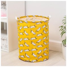 Корзина для белья "Кря-Кря" 35х45 5470003 Сима ленд