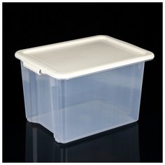 Контейнер для хранения Porter 21 л, цвет слоновая кость 4407568 Berossi