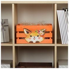 Ящик для хранения "Лиса" 30х15х20 см 4786620 Сима ленд