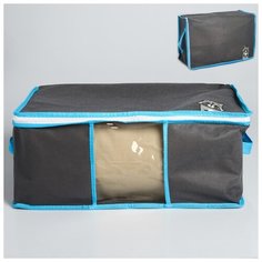 Короб для хранения с pvc-окном "Енот", 30 х 45 х 20 см 4302988 Textura