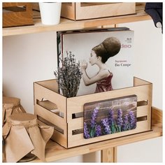 Ящик для хранения «Лаванда», 300 × 150 × 200 мм 4377810 Сима ленд