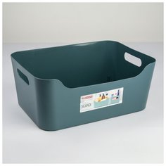 Корзина 10 л "Scandi", цвет серый 4859314 Econova