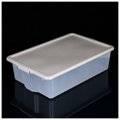 Контейнер для хранения Porter 32 л, цвет дымчато-серый 4407569 Berossi