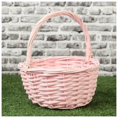 Корзина, 20×20×10/23 см, ива 4114166 Сима ленд