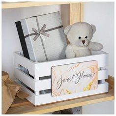 Ящик для хранения "Sweet home" 30х15х20 см 4367376 Сима ленд