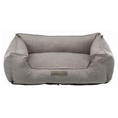 Лежак для собак и кошек Trixie Talis с бортиком полиэстер серый 60 х 50 см (1 шт)
