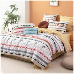 Комплект постельного белья СИТРЕЙД L343, размер Евро, сатин делюкс (100% египетский хлопок), наволочки 50х70 и 70x70 по 2 шт.