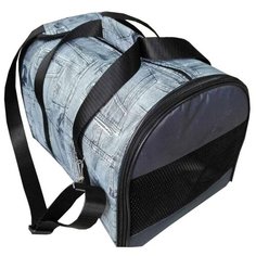 Сумка кофр переноска Happy Friends Джинс № 1 37 х 24 х 24 см (1 шт)