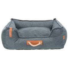 Лежак для собак и кошек Trixie BE NORDIC Fohr с бортиком полиэстер серый 60 х 50 см (1 шт)