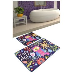Комплект ковриков для ванной 2 шт 60x100, 50x60 см, 8682125960609 Chilai Home