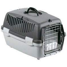 Переноска для животных Stefanplast Gulliver Deluxe 3 до 12 кг с металлической дверкой и поилкой 61 х 40 х 38 см (1 шт)