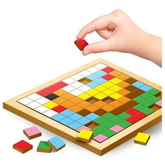 Мозаика пикселями «Животные» Лесная мастерская