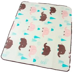 Коврик детский на фольгированной основе «Слоник», 150х180 см Крошка Я