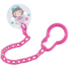 Клипса-держатель для пустышек Canpol babies Toys, 0+, цвет розовый (250989446)