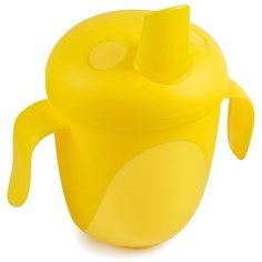 Чашка-непроливайка Canpol babies Tropical Bird, 240 мл, 9+ месяцев, цвет: желтый (250989470)