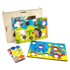 Мозаика WoodLand Toys На земле и под водой (067402)