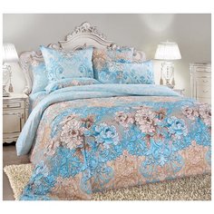 Постельное белье «Вивьен 1», Сатин (1,5 спальное), книжка ПВХ Текс Дизайн