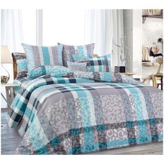 Постельное белье «Бруно 1», Перкаль (Евро), книжка ПВХ Текс Дизайн