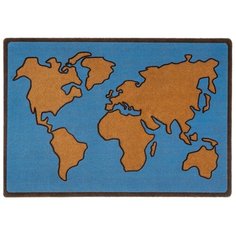Коврик придверный Balvi World Map 27094