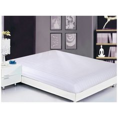 PRC-R-20 Простынь страйп-сатин на резинке PRC-R-20-360 Valtery