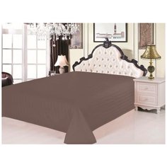 PRC-47 Простынь страйп-сатин Коричневый PRC-47-634 Valtery