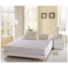 Простынь на резинке бамбук (BP-06) салатовый Салатовый BP-06-361 Valtery