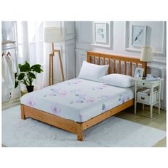 PCT-R-243 Простынь сатин на резинке печатная PCT-R-243-290 Valtery