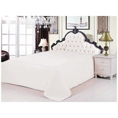 PRC-15 Простынь сатин классическая Белый PRC-15-634 Valtery