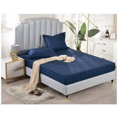 PRST-R-55 Простынь страйп-сатин на резинке PRST-R-55-361 Valtery