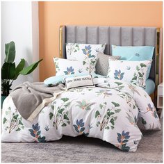 Комплект постельного белья СИТРЕЙД L400, размер Евро, сатин делюкс (100% египетский хлопок), наволочки 50х70 и 70x70 по 2 шт.