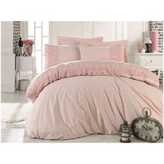 КПБ DANTELA VITA Ранфорс с гипюром 200*220 (50*70/4 шт.) GIZEM пудра