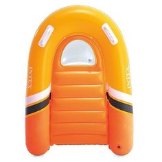 Плотик надувной для плавания с держателями 102х89см от 6 лет Intex int58154NP