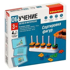 Обучающие игры Bondibon «СОРТИРОВКА ФИГУР», BOX Bondibon ВВ5049