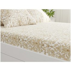 Простынь на резинке Сказка "Латте" 120х200 см