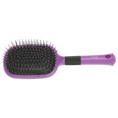 Расческа Dewal Beauty серия "Индиго" массажная с пластиковым штифтом прямоугольная DEWAL BEAUTY MR-DBIN9731