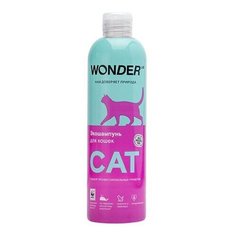 Шампунь WONDER LAB для мытья кошек 480 мл