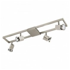 Спот Eglo ПРОМО, 4х5W, никель, размеры (мм)-700x120, 2700К