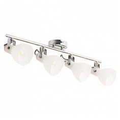 Спот Arte Lamp, 4х40W, хром, размеры (мм)-730x100x150, плафон - белый