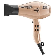 Фен PARLUX Advance Light Ceramic+Ionic,светло-золотой, 2200Вт, 2 насадки PARLUX MR-0901-Adv lightgold